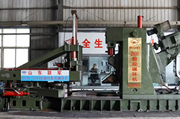 德阳万鸿重型锻造有限公司2500mm数控碾环机投入使用！